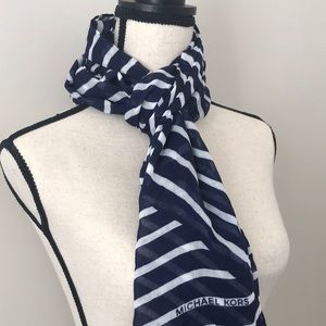 NWT Michael Kors | Striped Scarf, Spring ‘18